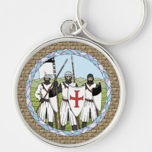 Knights Templar Key Ring