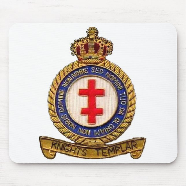 KNIGHTS TEMPLAR MOUSE MAT (Front)