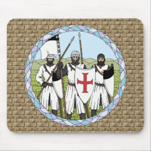 Knights Templar Mouse Mat