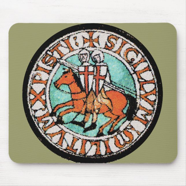 Knights Templar mousepad (Front)