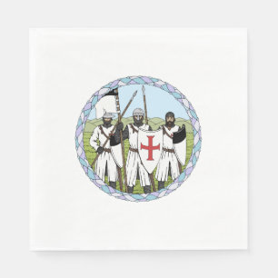 Knights Templar Napkin