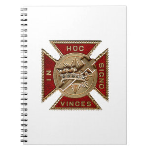 KNIGHTS TEMPLAR NOTEBOOK