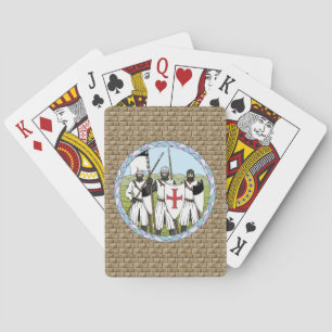 Knights Templar Playing Cards