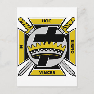 Knights Templar Postcard