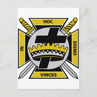 Knights Templar Postcard