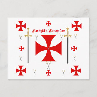 Knights Templar Postcard