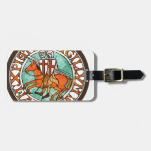 KNIGHTS TEMPLAR SEAL LUGGAGE TAG