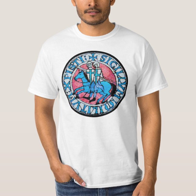 Knights Templar Seal T-Shirt (Front)