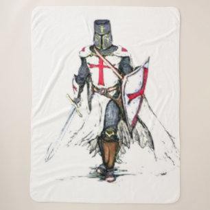 Knights Templar Sherpa Blanket