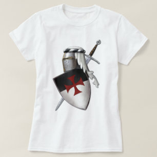 Knights Templar shield T-Shirt