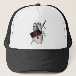 Knights Templar shield Trucker Hat