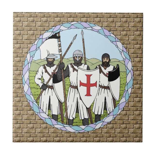 Knights Templar Tile (Front)