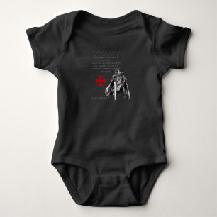 Knights Templar Warrior For Jesus And God Bible Fo Baby Bodysuit
