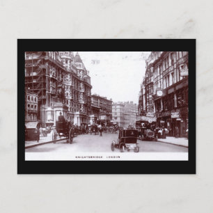 Knightsbridge, London 1910 Vintage Postcard