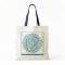 Knit Book yarn craft tote bookclub bag