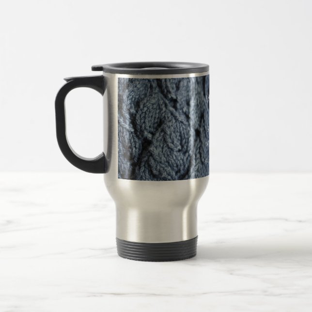 Knit Cascade Mug (Left)