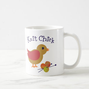 Knit Chick Coffee Mug