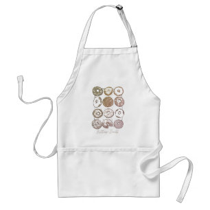 KNIT DOZEN DONUTS Apron