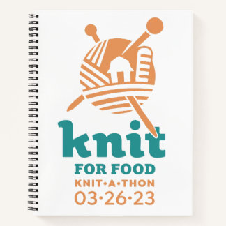 Knit For Food Notebook