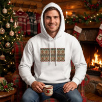 Knit Gingerbread Man Christmas Pattern 
