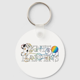 Knit Happens Key Ring