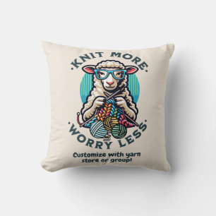 Knit More Cushion