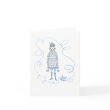 Knit One Purl Too / 4 x 5.6 note card