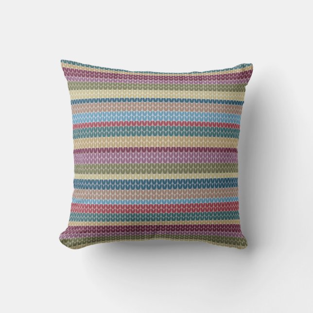 Knit Pattern Cushion (Front)