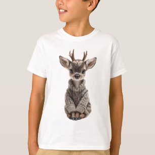 Knit Sweater Fawn Kids