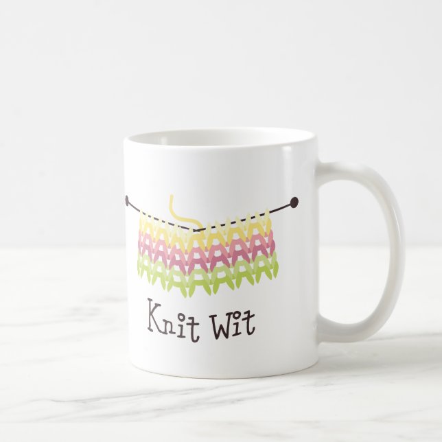 Knit Wit Coffee Mug (Right)