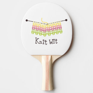 Knit Wit! Ping Pong Paddle