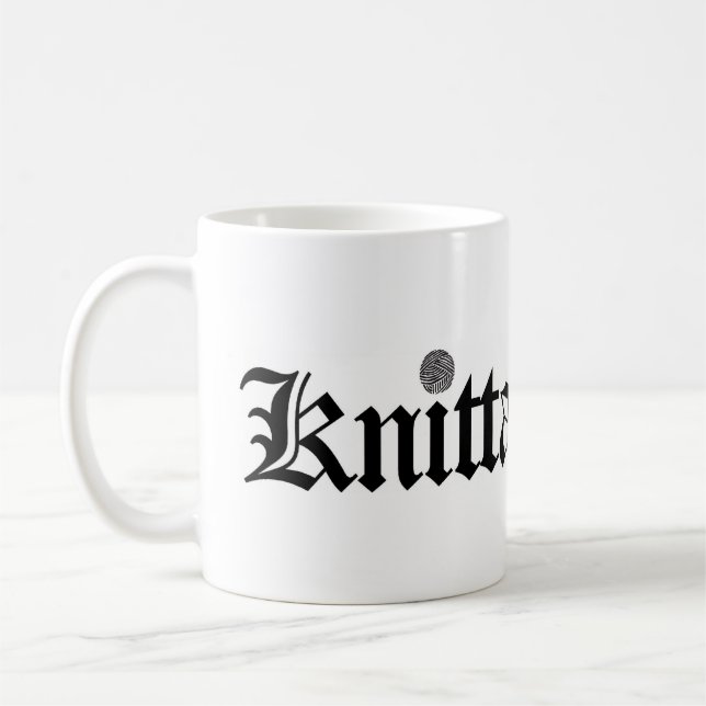 Knitta 4 Life Mug (Left)