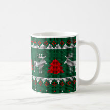 Knitted Christmas Mug