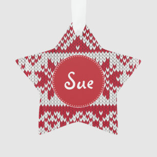 Knitted  Christmas Ornament