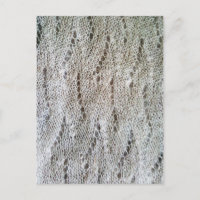 Knitted laced pattern