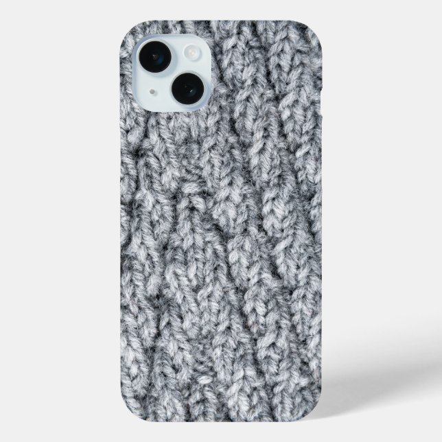 knitted pattern texture Case-Mate iPhone case (Back)