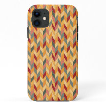 Knitted Phone Case, colourful melange knit