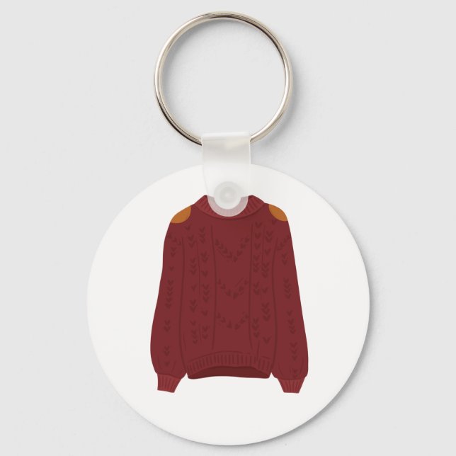 Knitted Sweater Key Ring (Front)