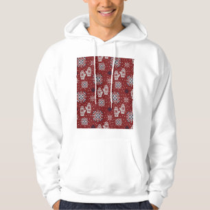 Knitted Winter Christmas Decorative Pattern Hoodie