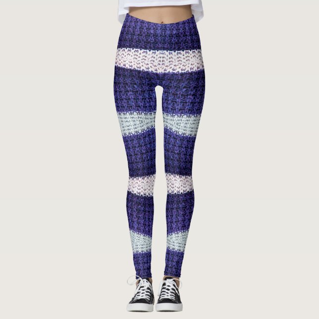 Knitted Wool  Leggings (Front)