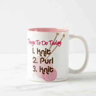 Knitters To Do List Mug