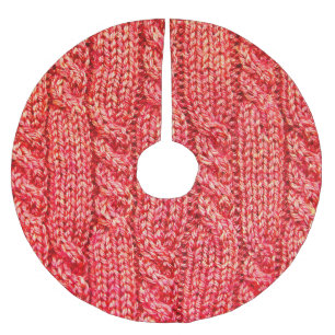 Knitting_016_by_JAMFoto Brushed Polyester Tree Skirt