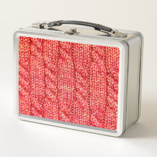 Knitting_016_by_JAMFoto Metal Lunch Box