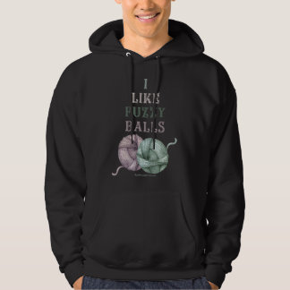 Knitting Adult Humour For Knitters Hoodie