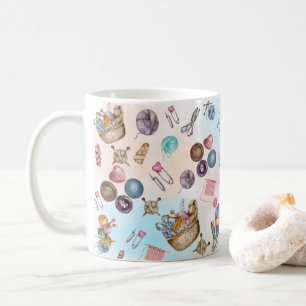 Knitting and Sewing Coffee Mug