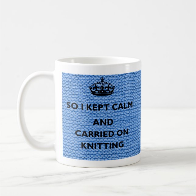 kNITTING Coffee Mug (Left)