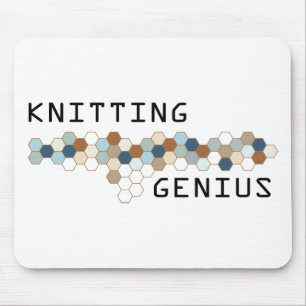 Knitting Genius Mouse Mat