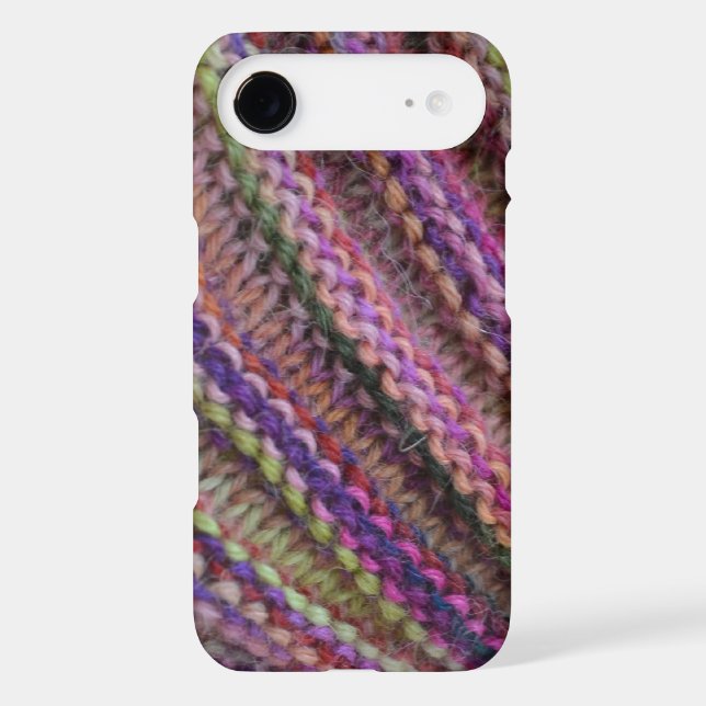 Knitting in Sunset Colours Case-Mate iPhone Case (Back)
