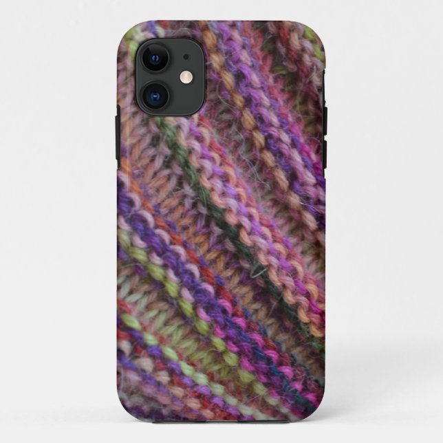 Knitting in Sunset Colours Case-Mate iPhone Case (Back)