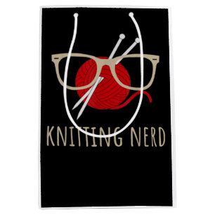 Knitting Is My Favorite Sport - Knitting Knitter C Medium Gift Bag